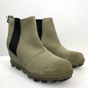 SOREL Joan of Arctic Wedge Chelsea Booties - Women's 8